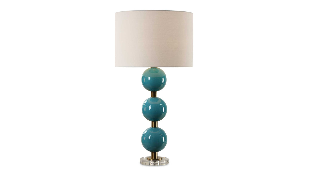 Palawan - Blue Glaze Table Lamp