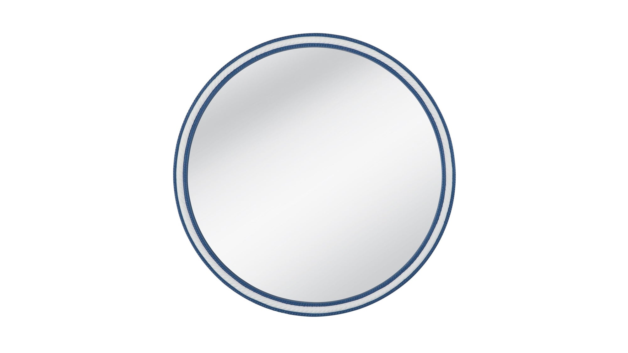 Straits - Wall Mirror - Blue