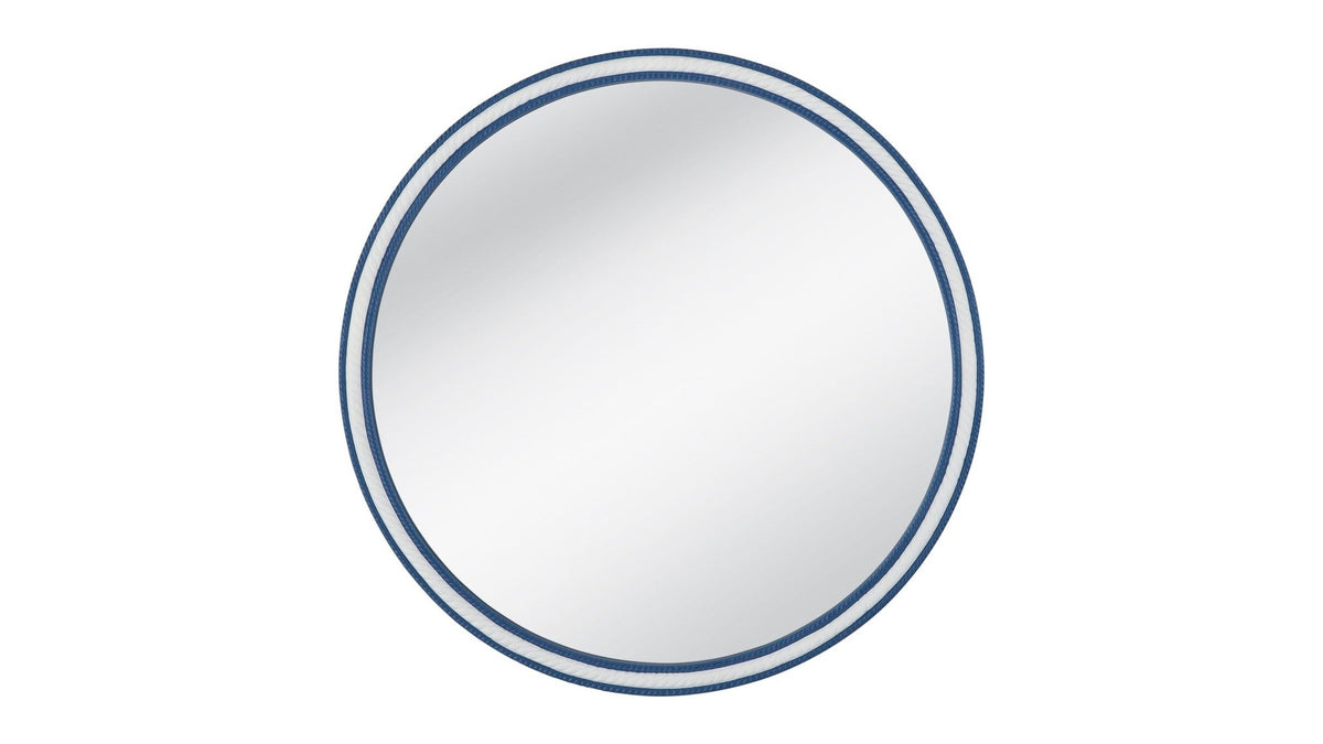 Straits - Wall Mirror - Blue