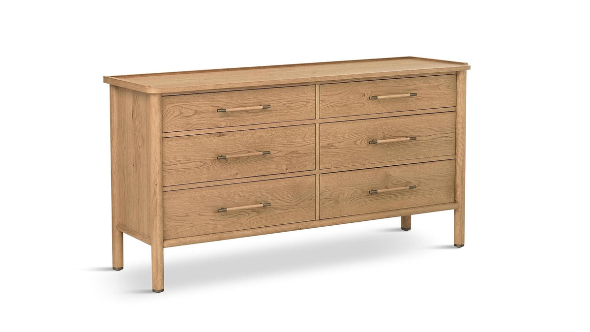European Farmhouse 6 Drawer Dresser