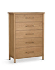 European Farmhouse 5 Drawer Chest