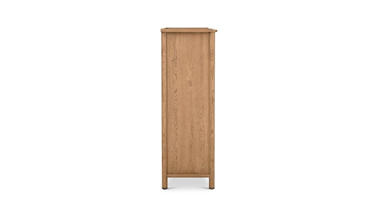 European Farmhouse 5 Drawer Chest