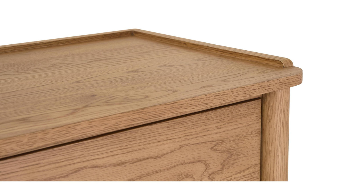 European Farmhouse 5 Drawer Chest