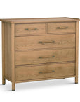 European Farmhouse Small 5 Drawer Chest