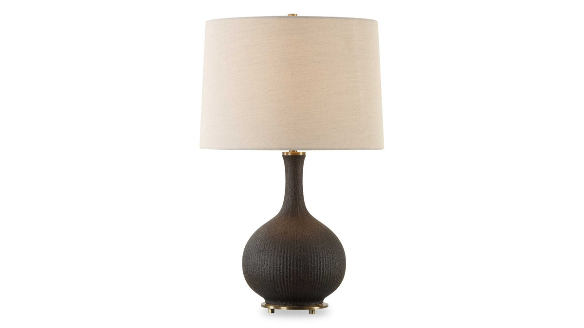 Rimini - Black Glaze Table Lamp