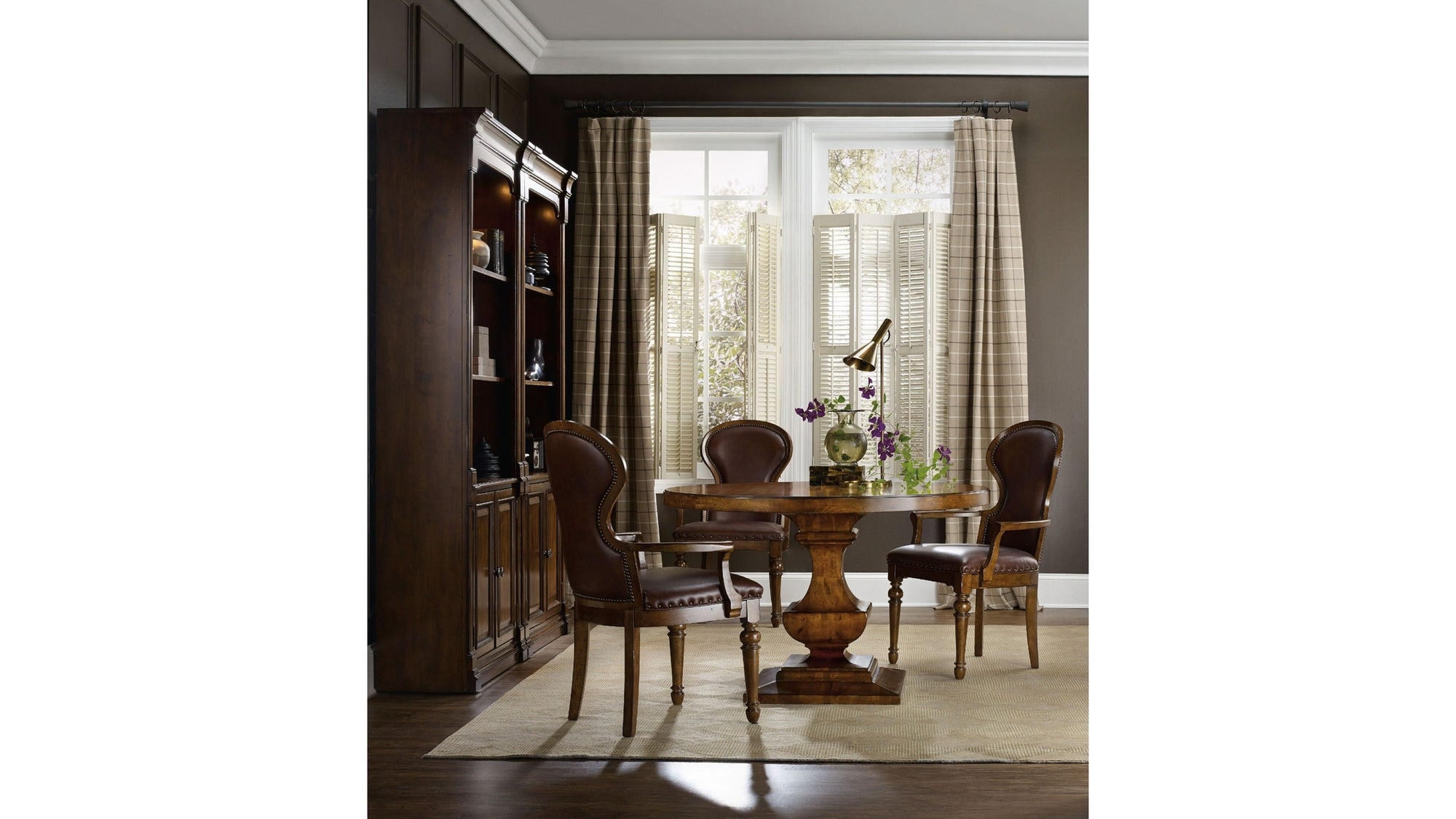Tynecastle - Bunching Bookcase - Dark Brown