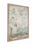 Sylvan Study Framed Print - Cream
