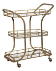 Stassi - Serving Cart - Gold
