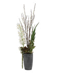 Eterna Orchid - Centerpiece & Vase - Black / Green / White