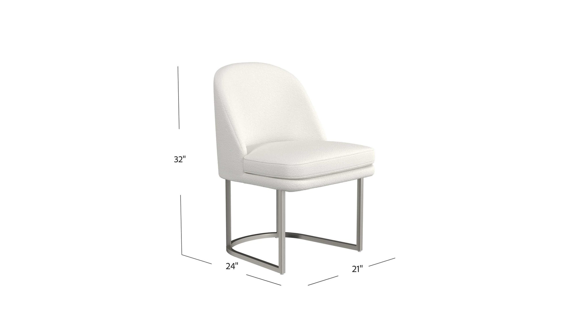 Pearl - Dining Chair - White