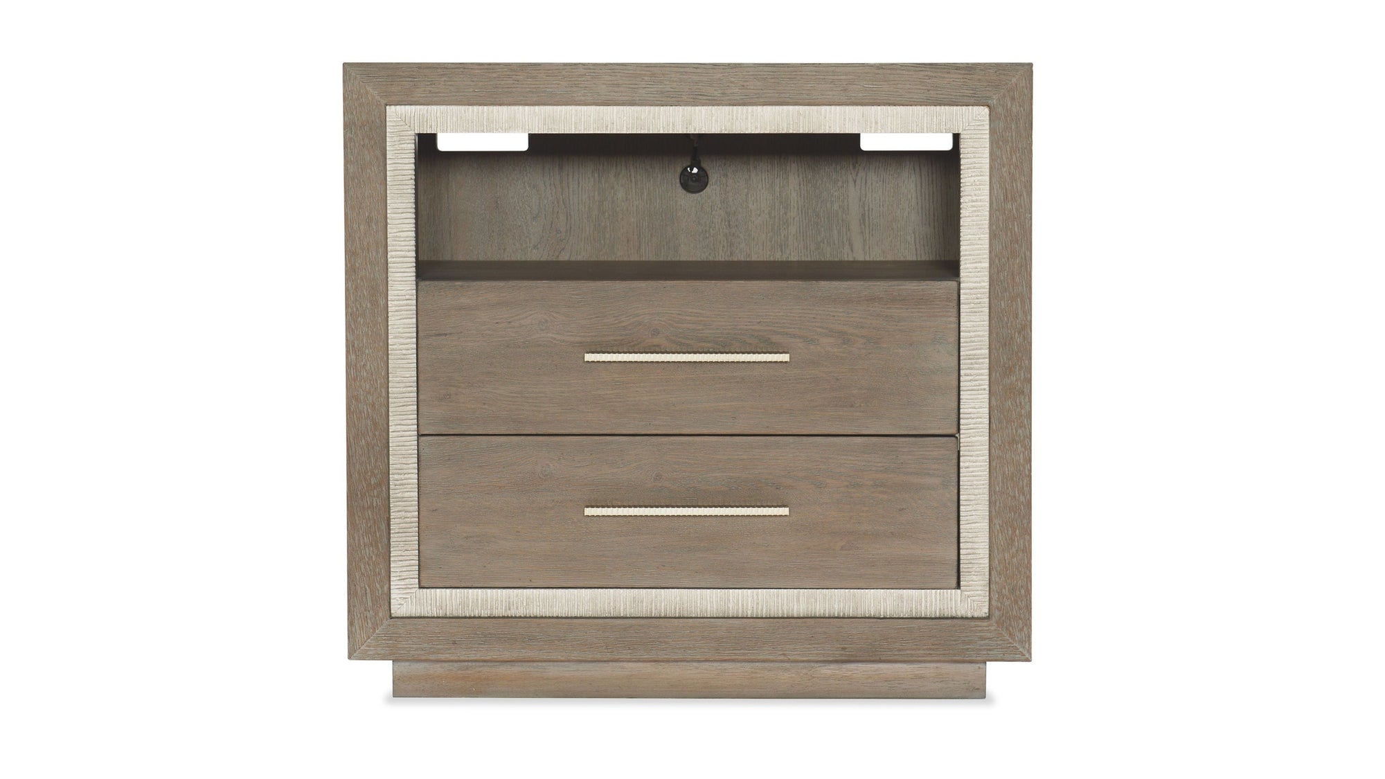 Serenity - Balboa 2-Drawer Nightstand - Gray