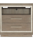 Serenity - Balboa 2-Drawer Nightstand - Gray
