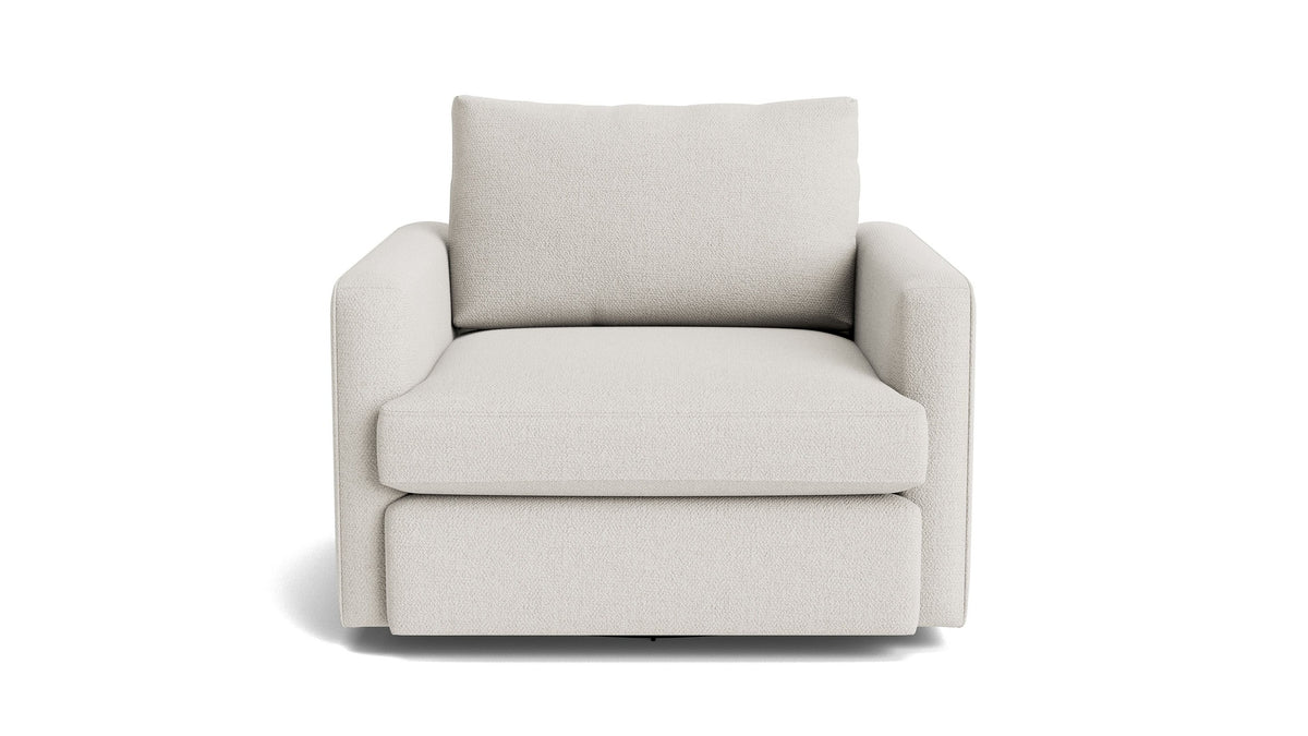 Allure Track Arm Oversized Swivel Chair