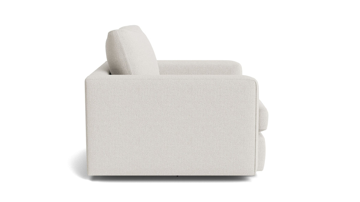 Allure Track Arm Oversized Swivel Chair