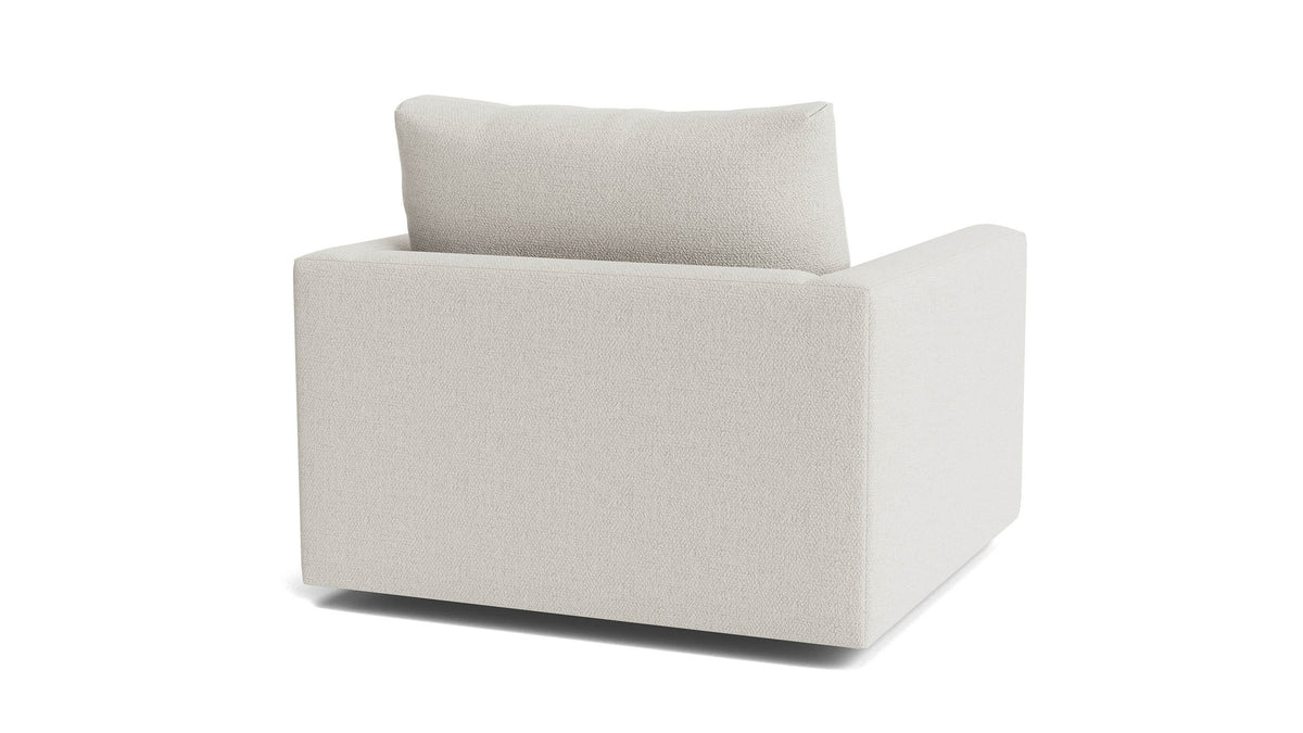Allure Track Arm Oversized Swivel Chair