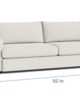 Allure Track Arm Sofa