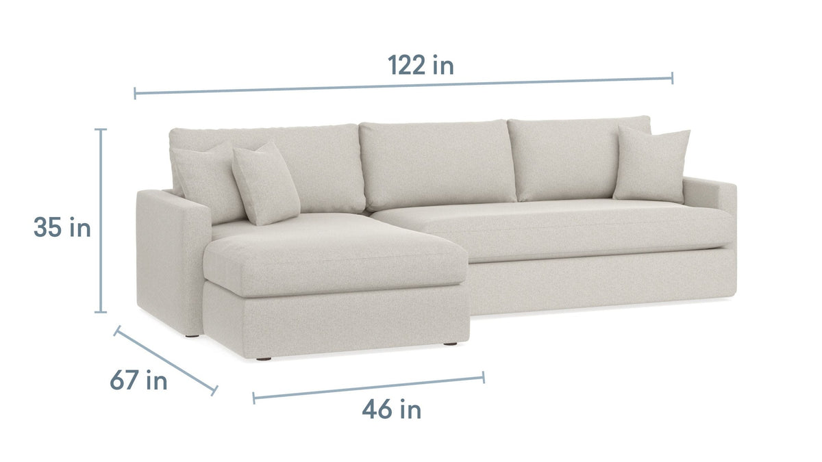 Allure Track Arm Sectional