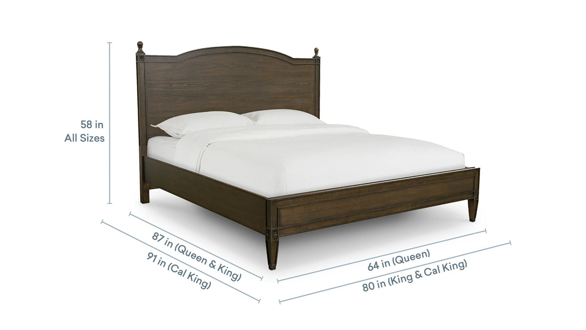 Charlotte Panel Bed