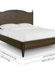 Charlotte Panel Bed
