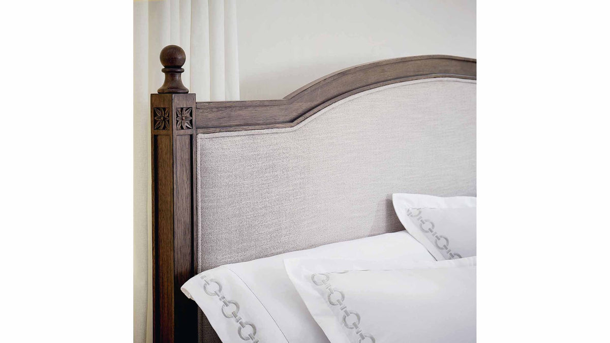 Charlotte Upholstered Bed with Footboard