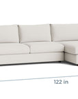 Allure Track Arm Sectional