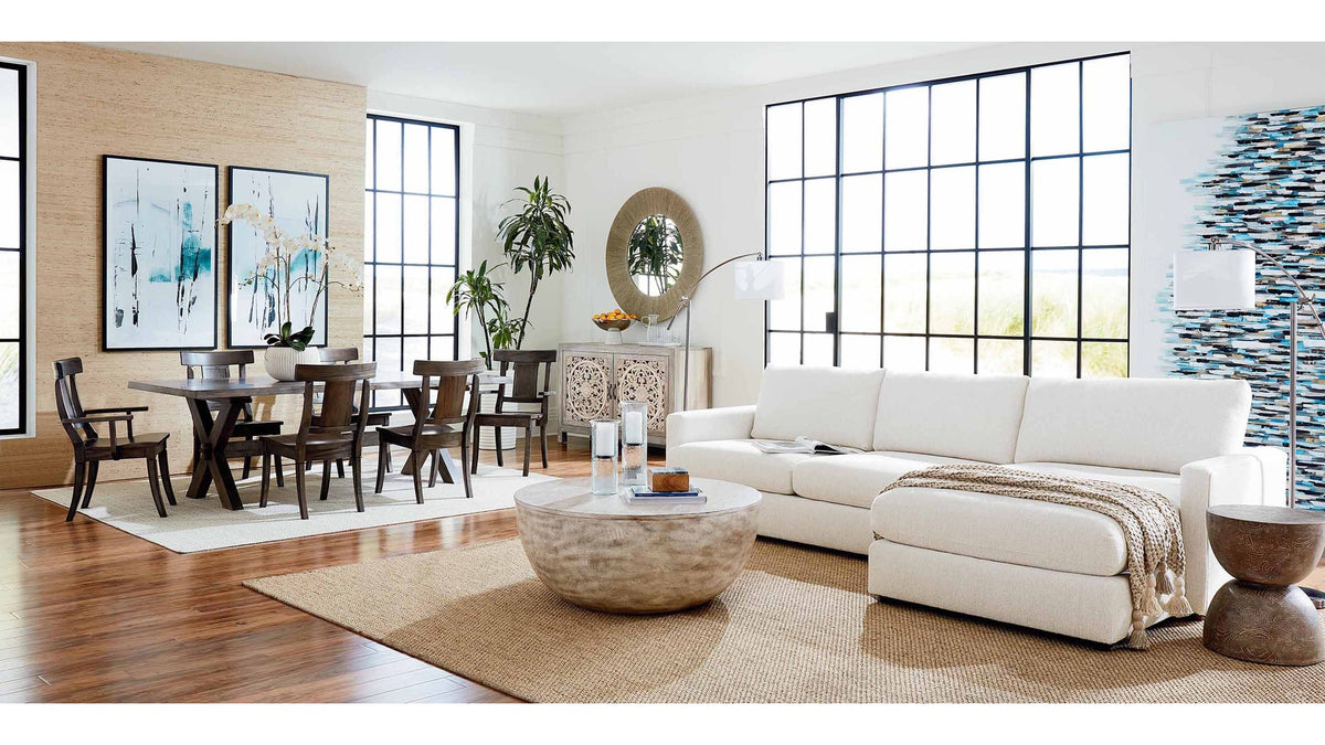 Allure Track Arm Sectional