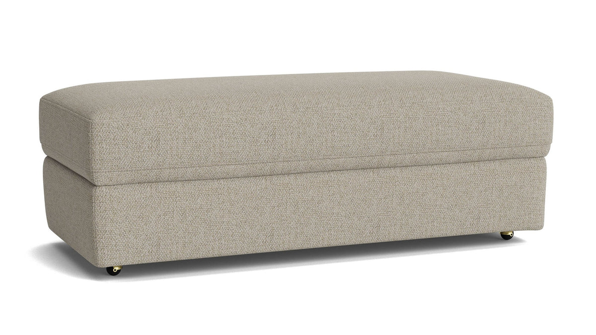 Allure Storage Ottoman with Casters