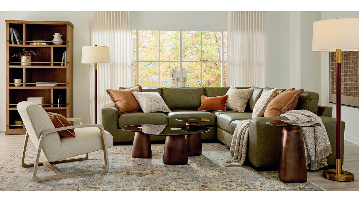 Southpark Large Track Arm L-Shaped Sectional