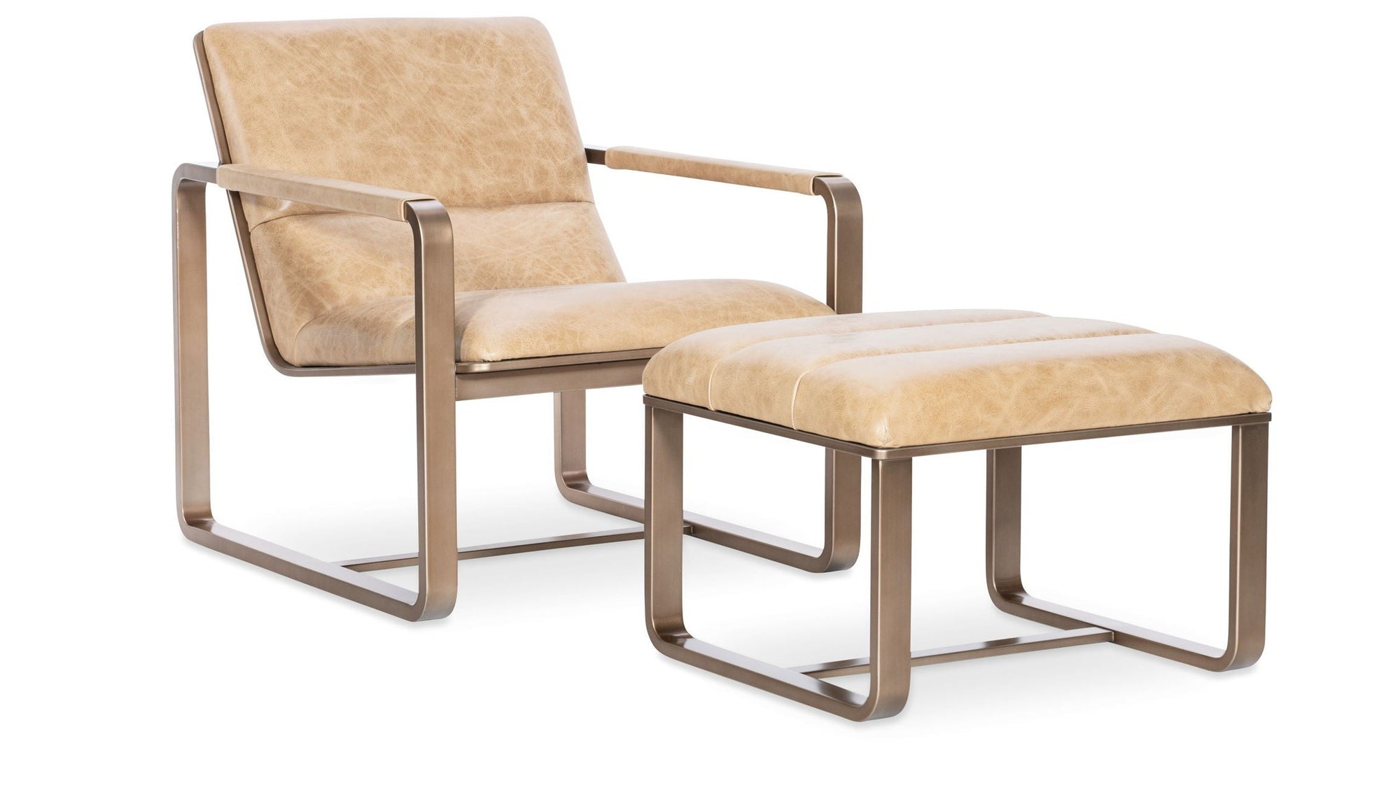 CC - Cooper Ottoman - Brown