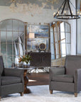 Amiel - Arched Mirror - Ivory