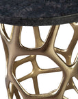 Clairmont - End Table - Gold