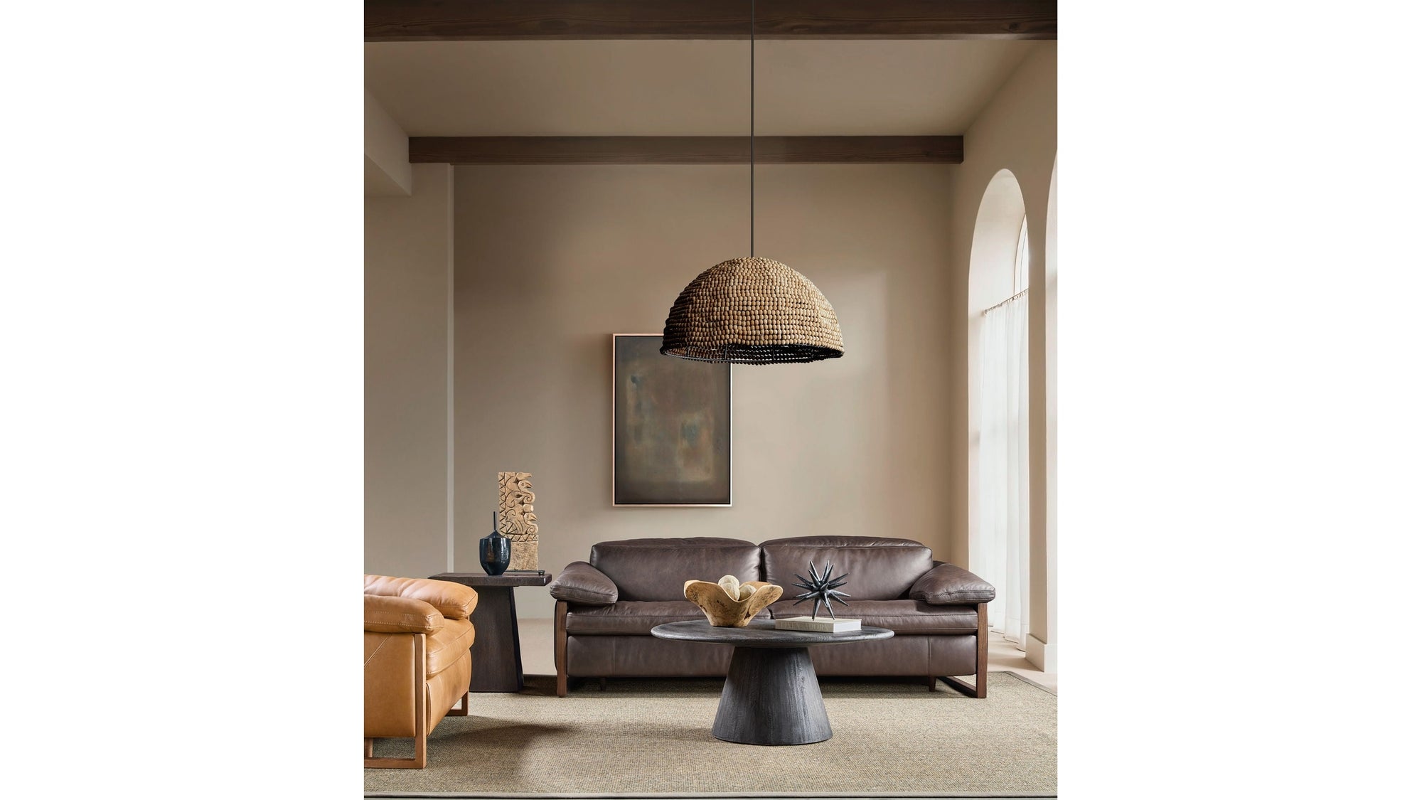 Jericho - Power Sofa With Power Headrest - Brown