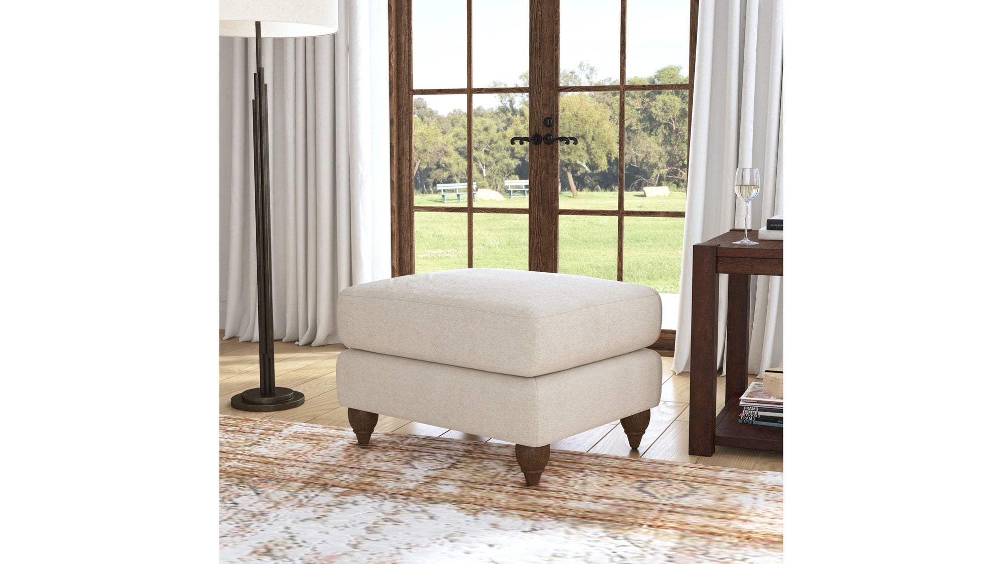 Stella - Fabric Ottoman