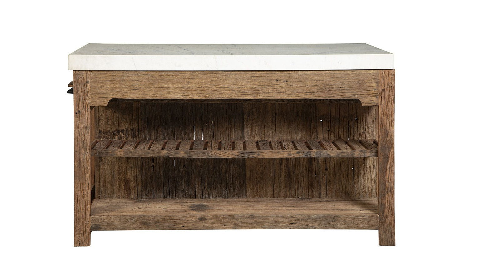 Rustic Marble Island - Light Brown