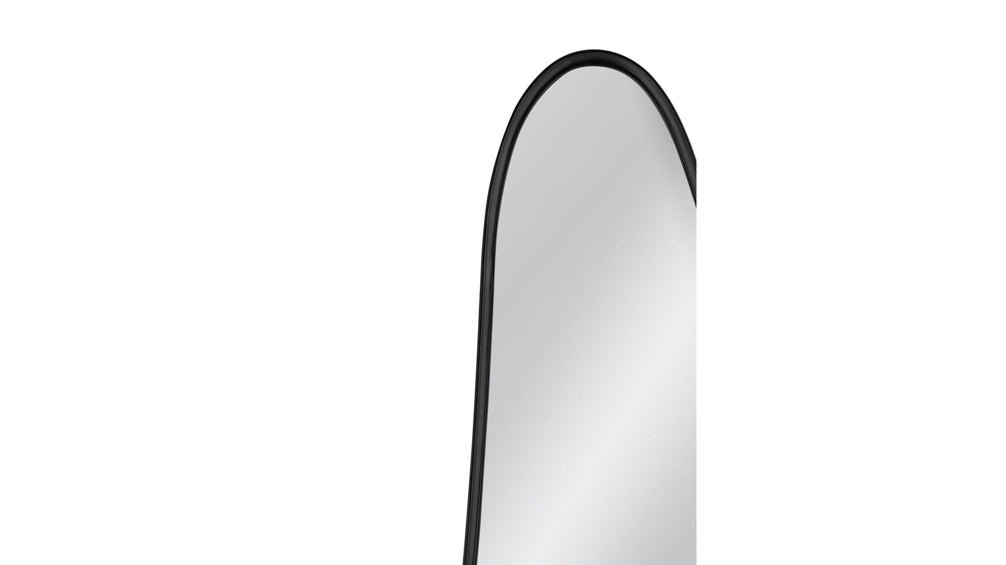 Mia - Wall Mirror - Glossy Black