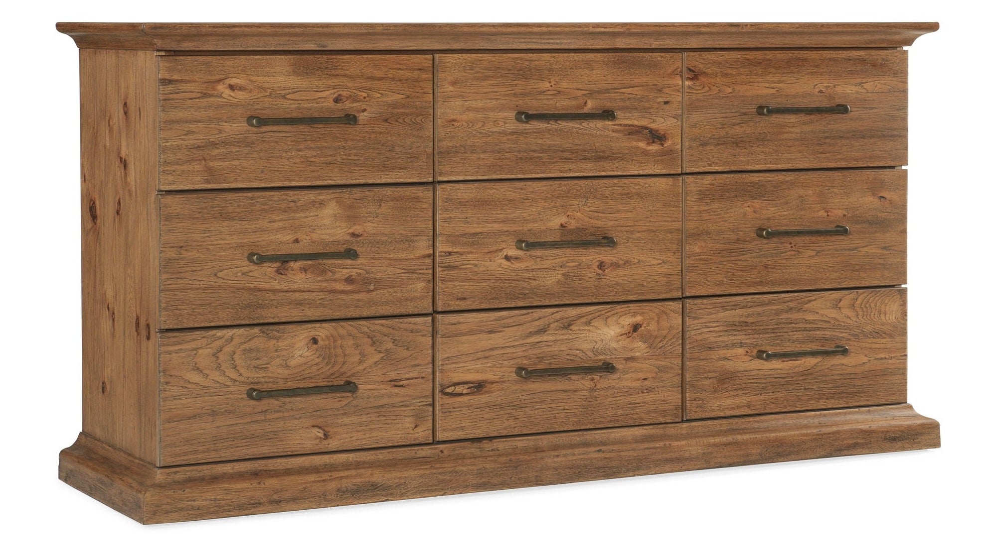 Big Sky - 9-Drawer Dresser - Light Brown