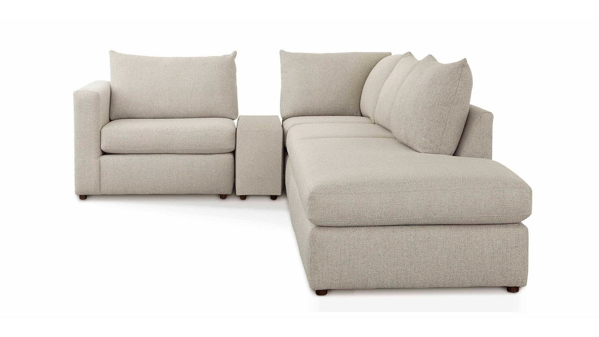 Beckham Modular Sectional, Stationary or Reclining