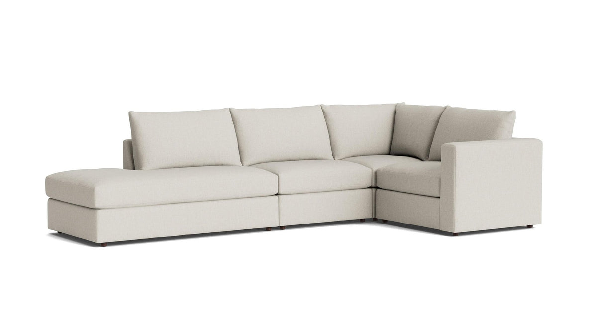 Beckham Modular Sectional, Stationary or Reclining