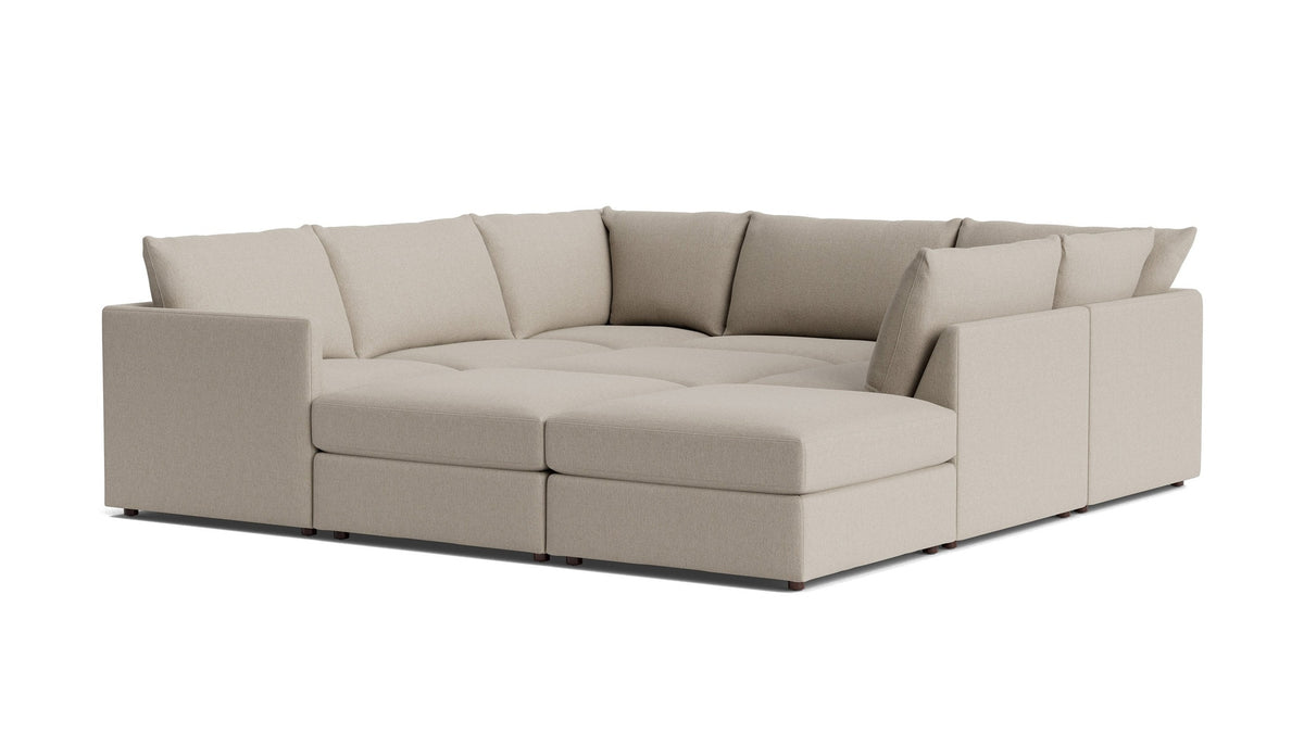 Beckham Modular Sectional, Stationary or Reclining