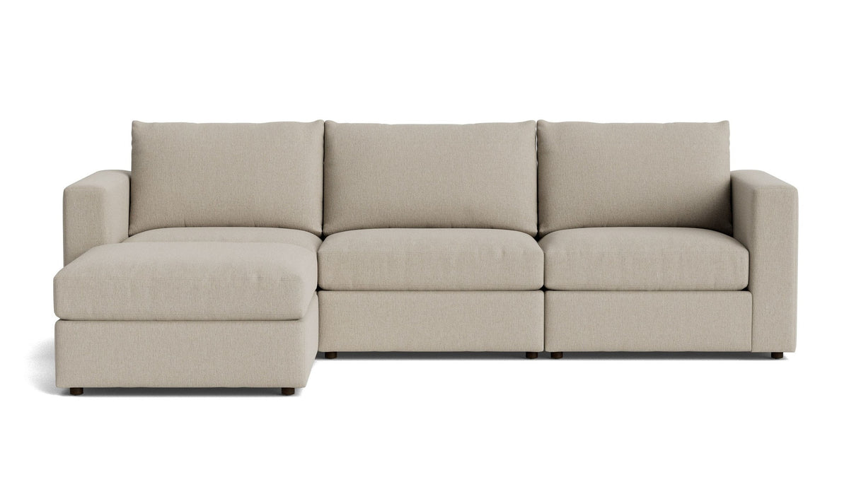 Beckham Modular Sectional, Stationary or Reclining