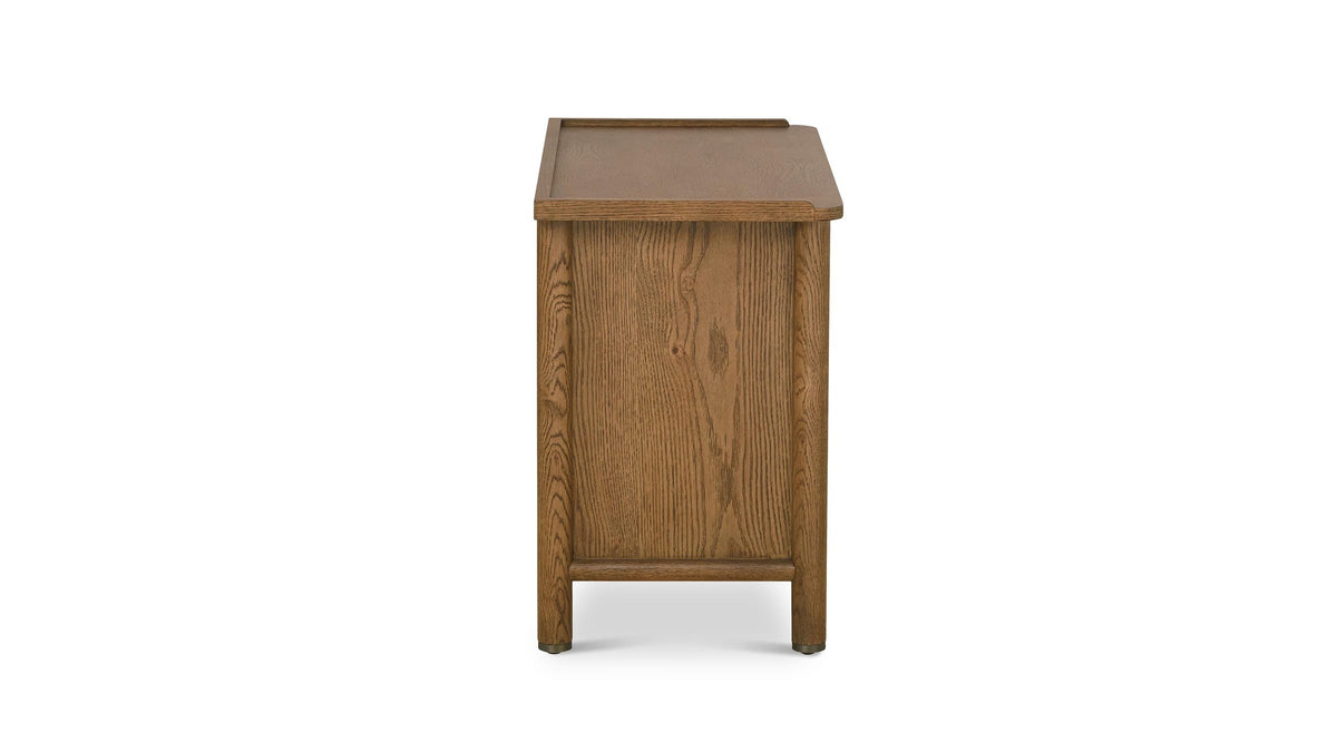 European Farmhouse 3 Drawer Nightstand