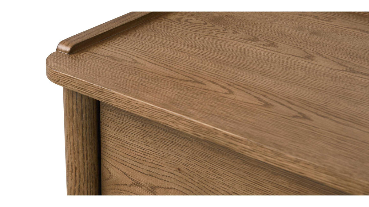 European Farmhouse 2 Drawer Bedside Table
