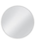 Cyprus - Wall Mirror - Glossy White