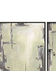 Framed Canvas Sherwood Gates Set of 2 - Black
