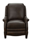 Ashebrooke - Push Thru The Arm Recliner - Walnut