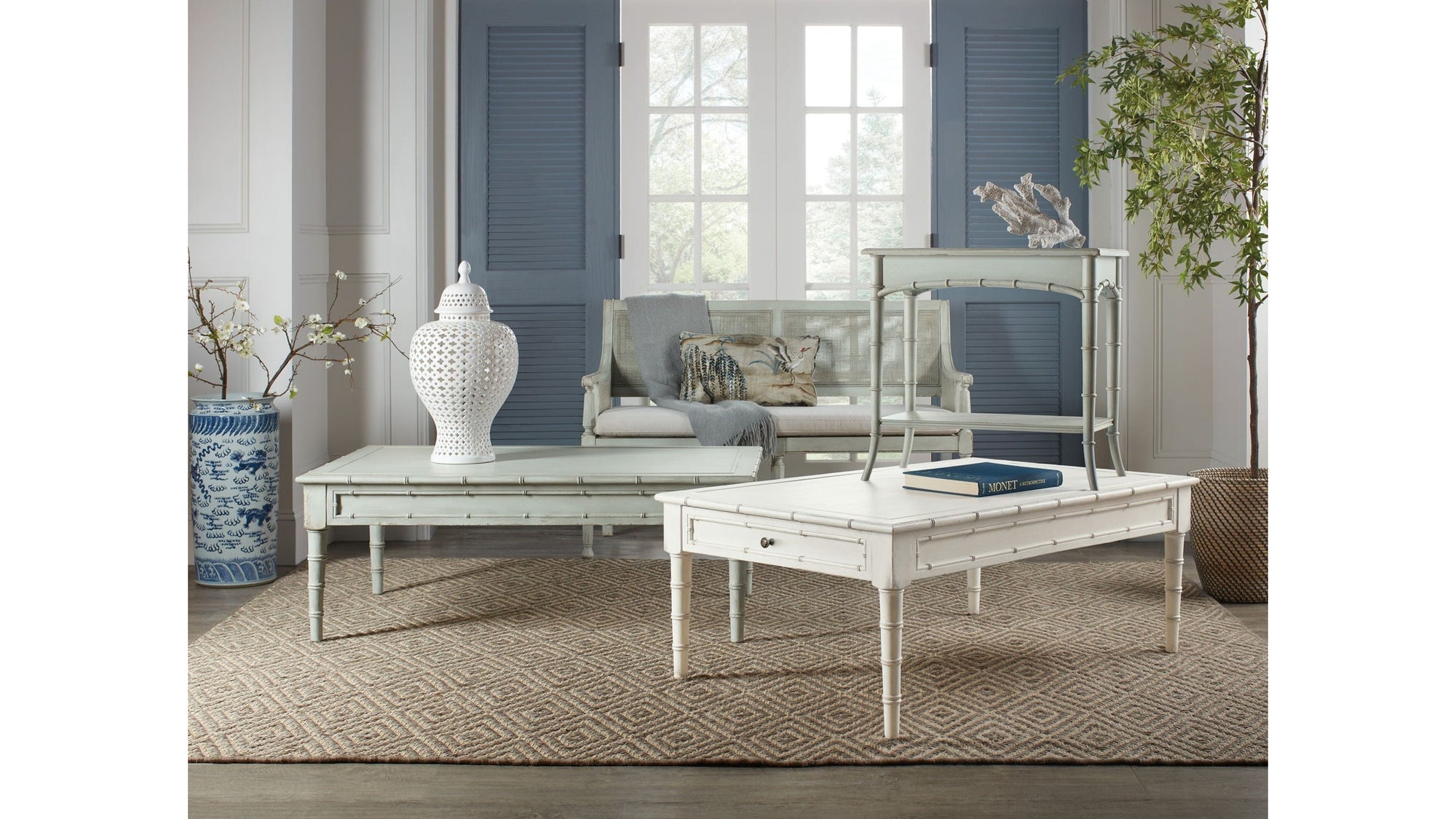Charleston - Bench - Light Blue