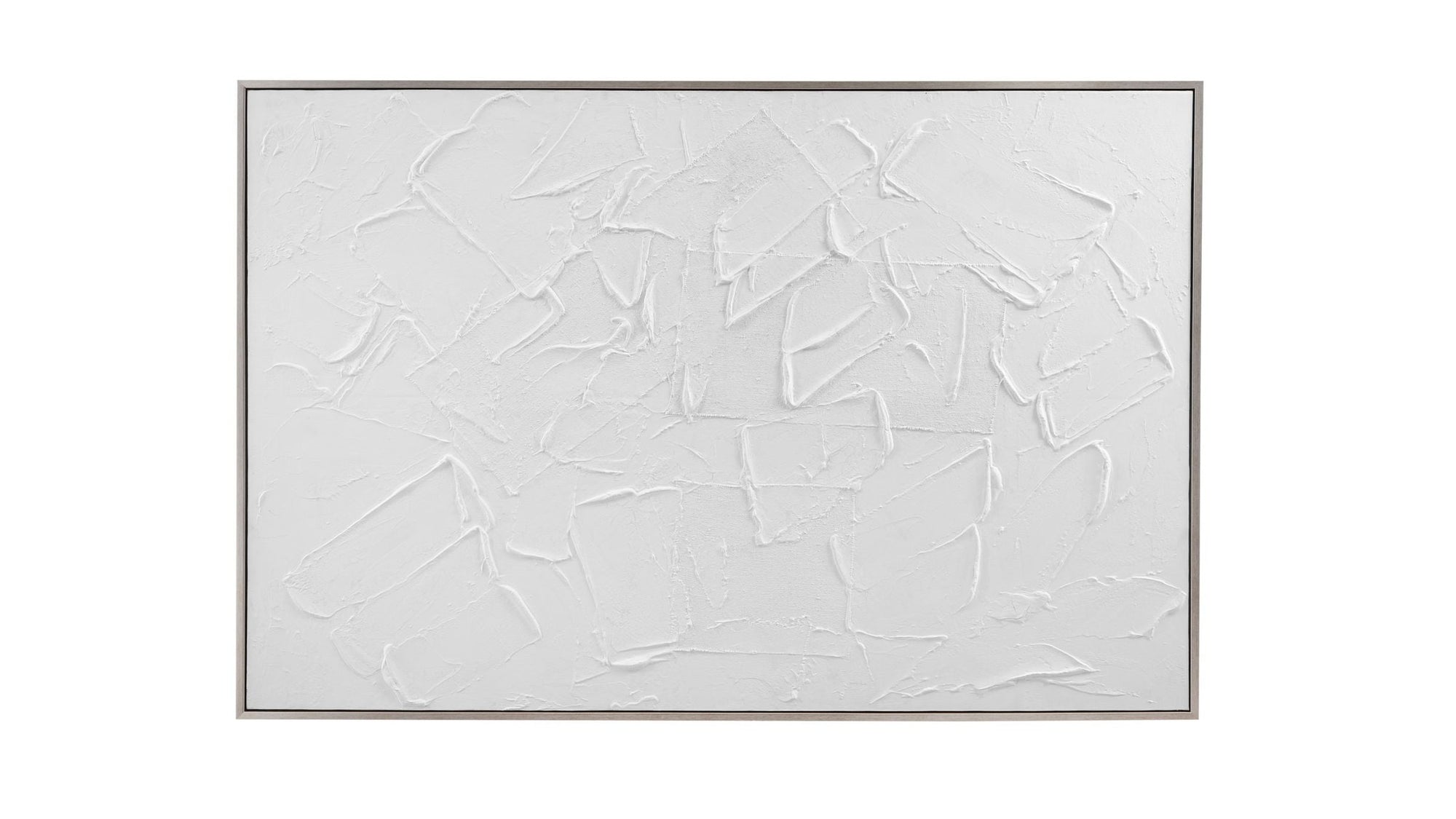 Paradisio Framed Canvas - White