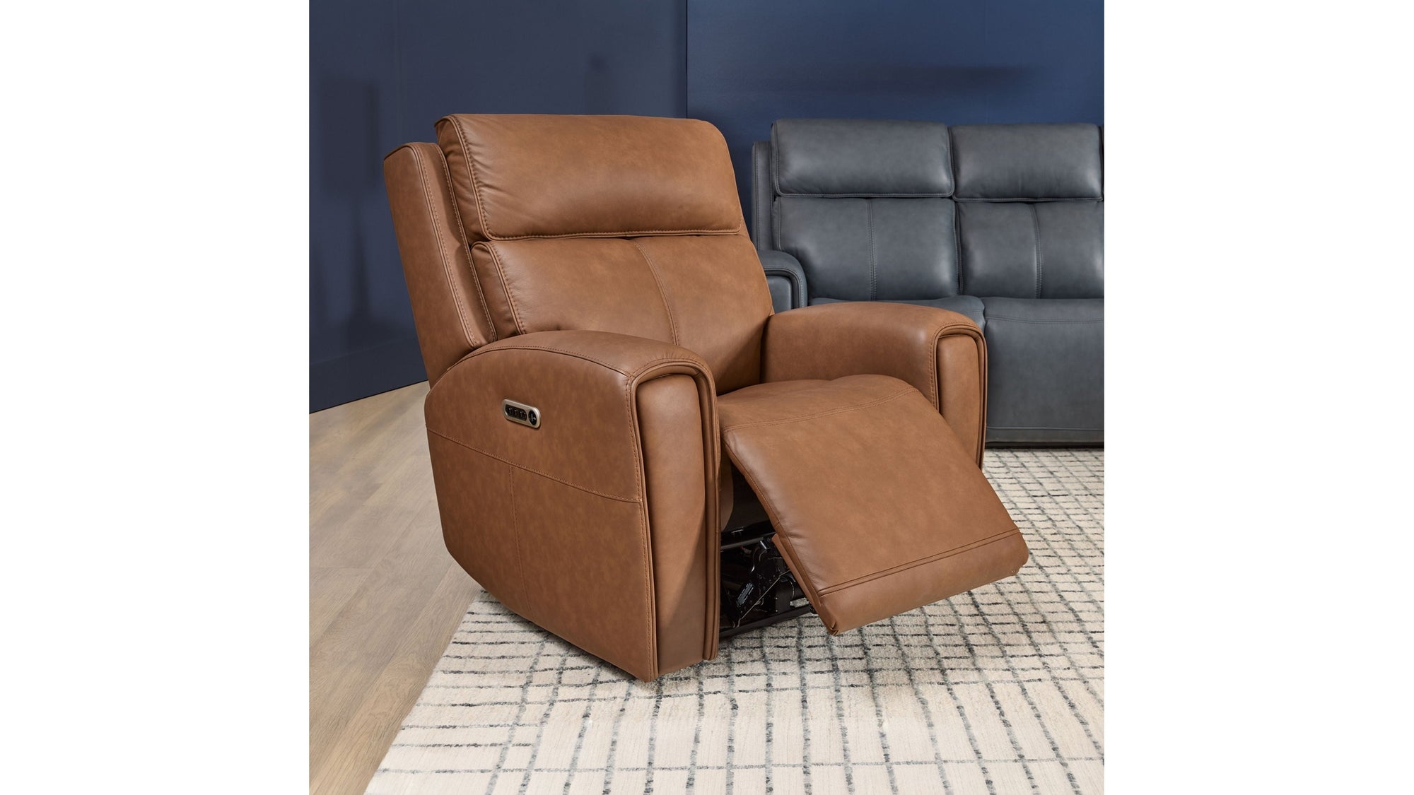 Warren - Power Recliner With Power Headrest & Lumbar