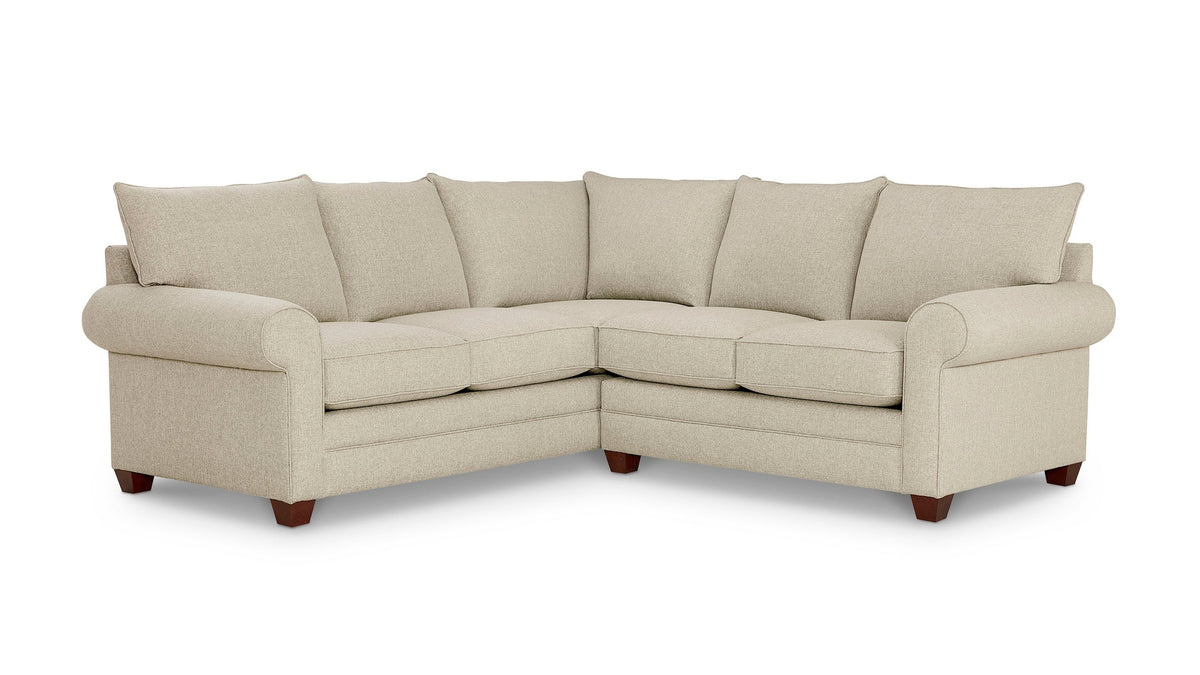 Alexander Roll Arm L-Shaped Sectional