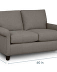 Spencer Roll Arm Loveseat